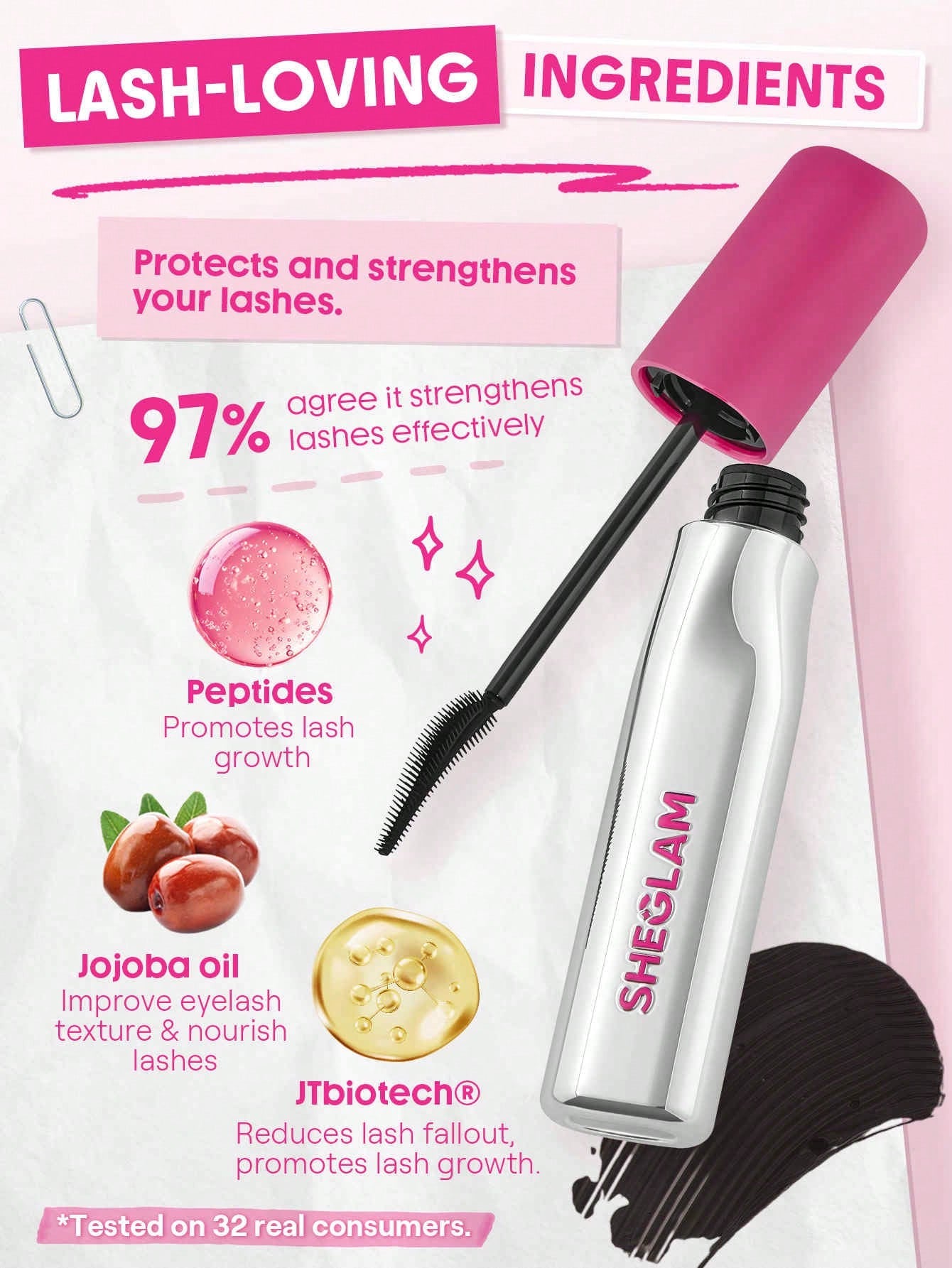 Lashlighter Up & Out Mascara-Black