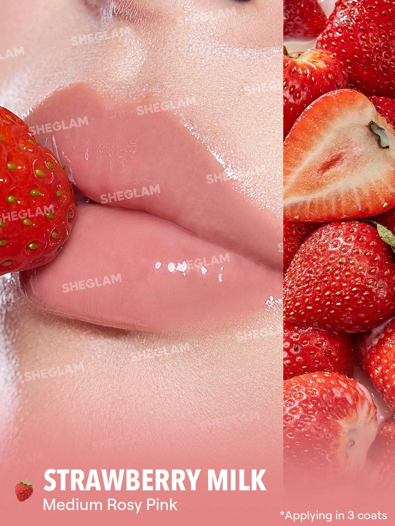 Crystal Glaze Moisturizing Lip Care-118 Strawberry Milk