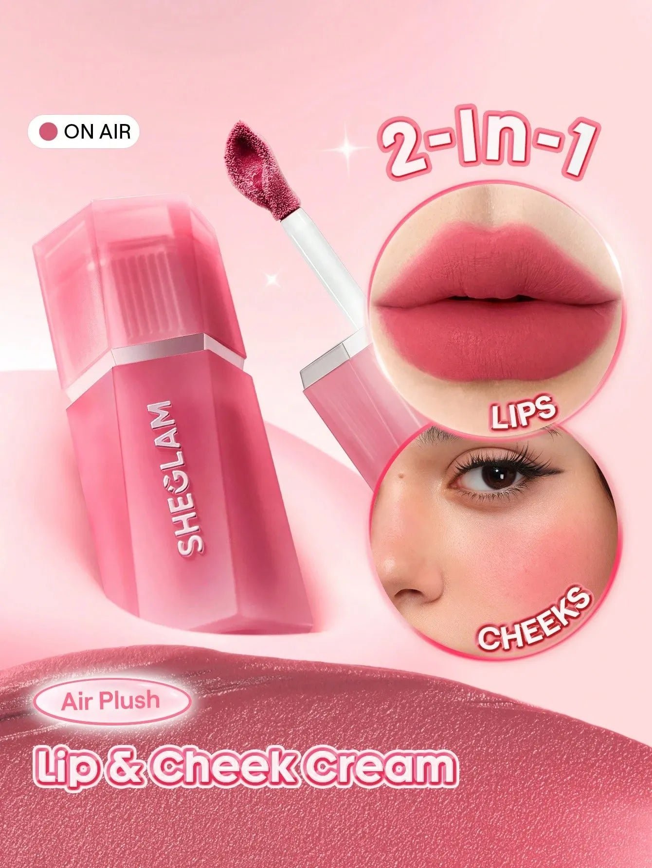 Sheglam - Air Plush Lip & Cheek Cream