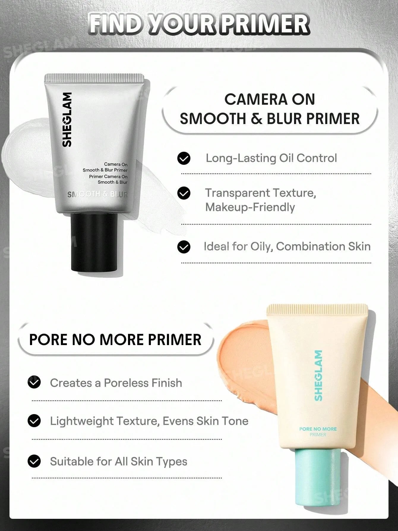Sheglam - Camera On Smooth & Blur Primer