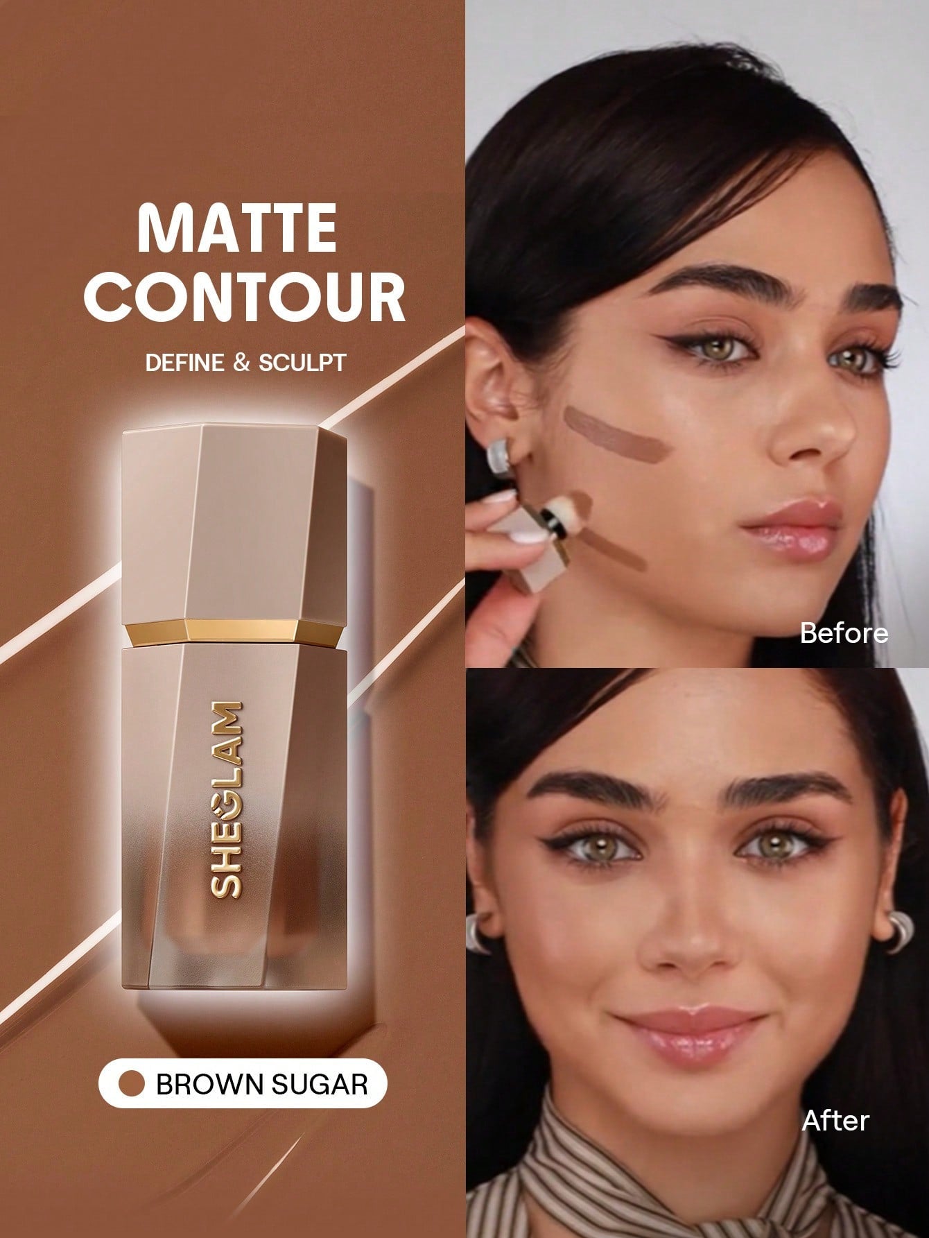 Sun Sculpt Liquid Contour-09 Brown Sugar