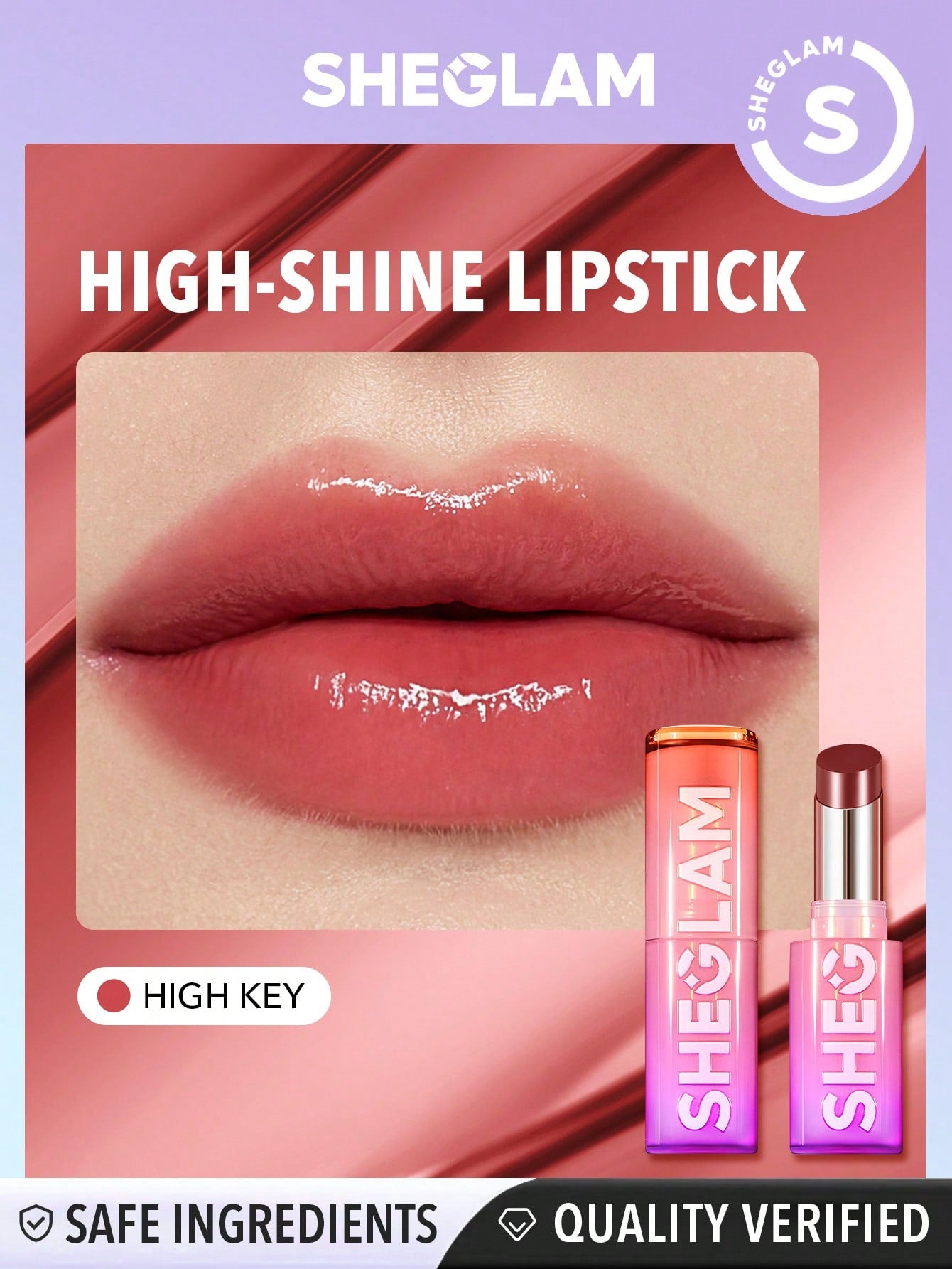 Mirror Kiss High-Shine Lipstick-111 High Key