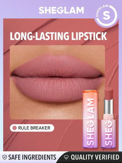 Dynamatte Boom Long-lasting Matte Lipstick-100 Rule Breaker