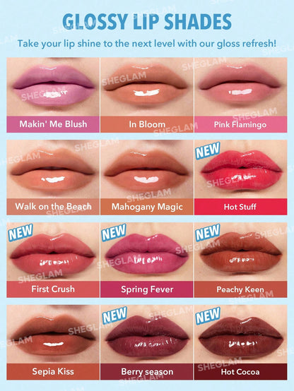 Pout-Perfect Shine Lip Plumper-114 Pink Flamingo