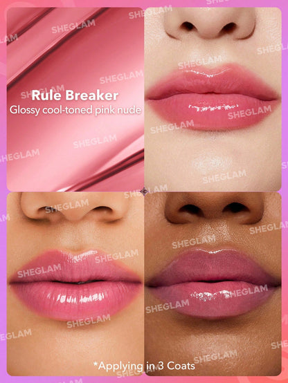 Mirror Kiss High-Shine Lipstick-100 Rule Breaker