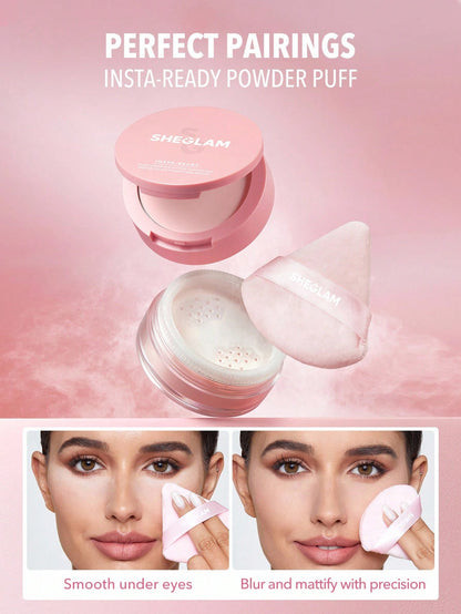 Insta-Ready Face & Under Eye Setting Powder Duo-01 Bubblegum