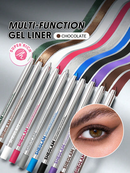 Boldline Longwear Multi-Function Gel Liner-Chocolate
