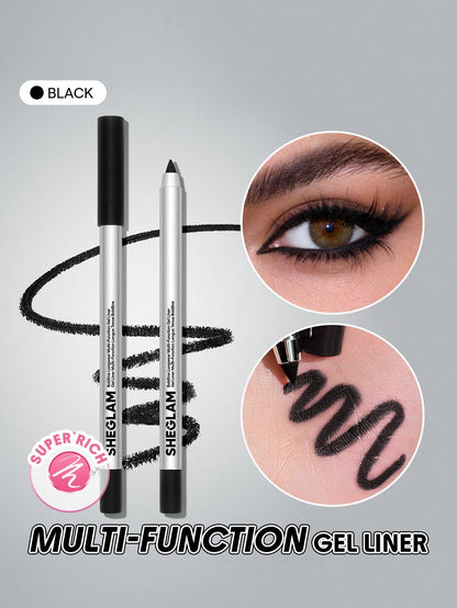 Boldline Longwear Multi-Function Gel Liner-Black