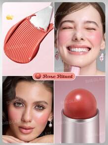 Shein - SHEGLAM Buttery Bliss Blush Stick-Rose Ritual Graduation Birthday Holiday Summer Fall