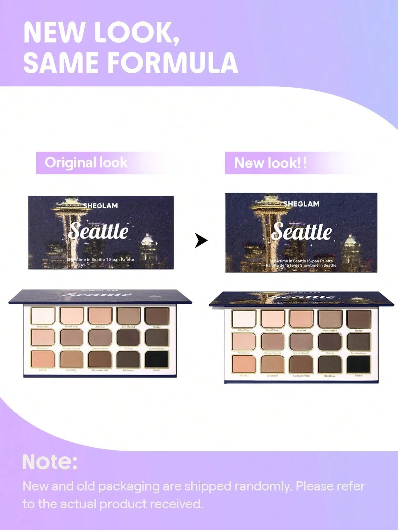 Sheglam - Showtime In Seattle 15 - Pan Palette