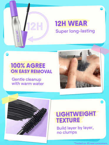 Lashlighter Mega Boost Mascara-Black VOLUME