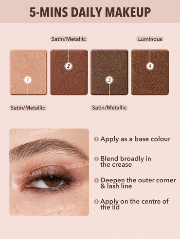 The Essentials Pocket Eyeshadow Palette-Serendipity