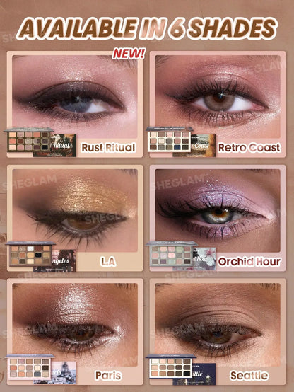 Sheglam - Rust Ritual 15 - Pan Palette