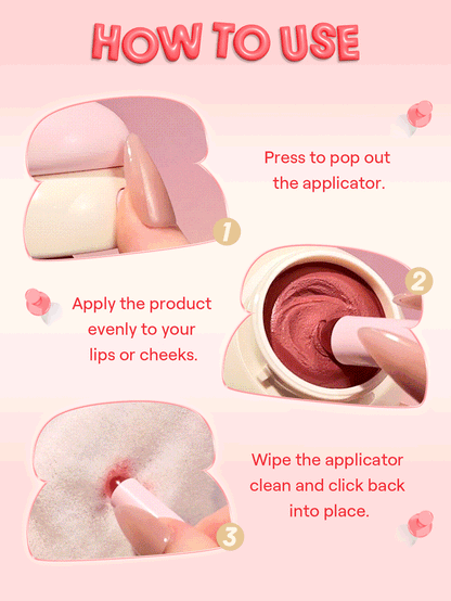 Bounce Putty Pocket Lip Pot-129 Berry Bliss