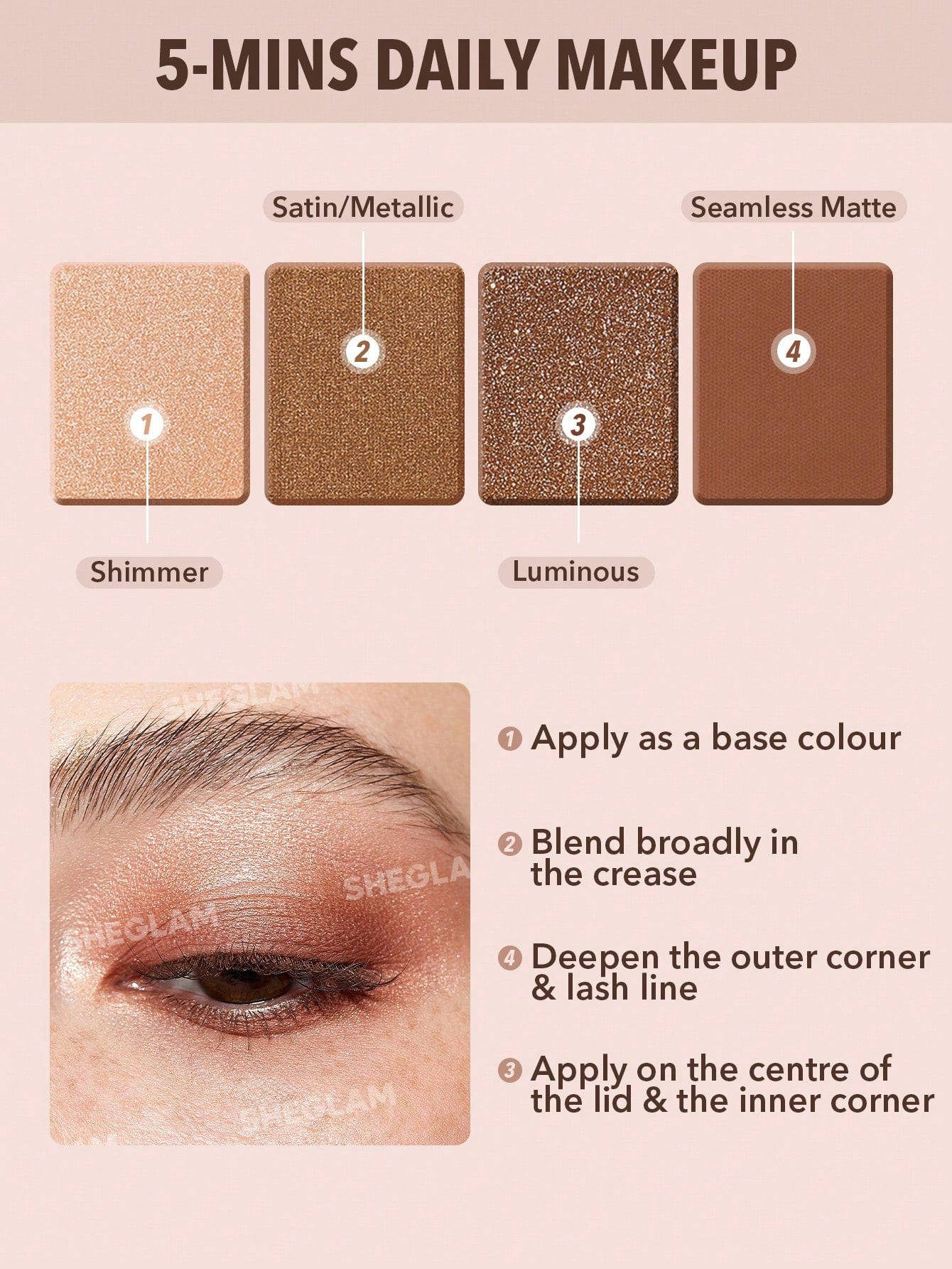 The Essentials Pocket Eyeshadow Palette-Veil