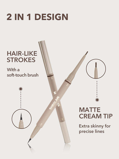 Brows on Demand 2-in-1 Brow Pencil-09 Espresso