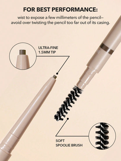 Insta-fill Brow Pencil-07 Ash Brown EX SKINNY BROW PENCIL ASH BROW