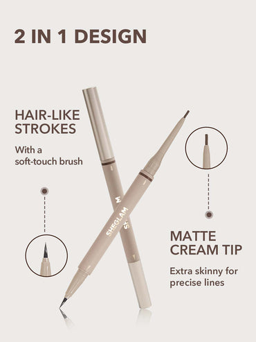 Brows on Demand 2-in-1 Brow Pencil-03 Taupe