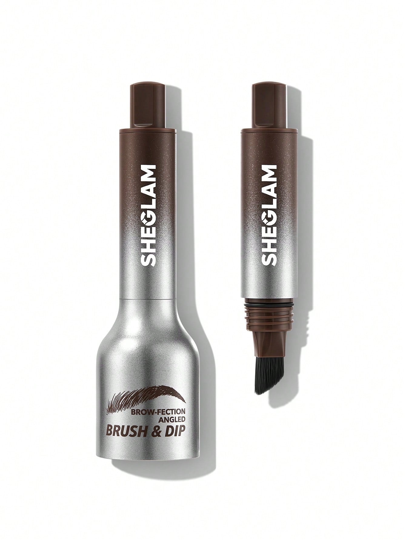 Brow-fection Angled Brush & Dip-08 Chocolate