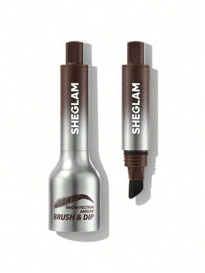 Brow-fection Angled Brush & Dip-08 Chocolate