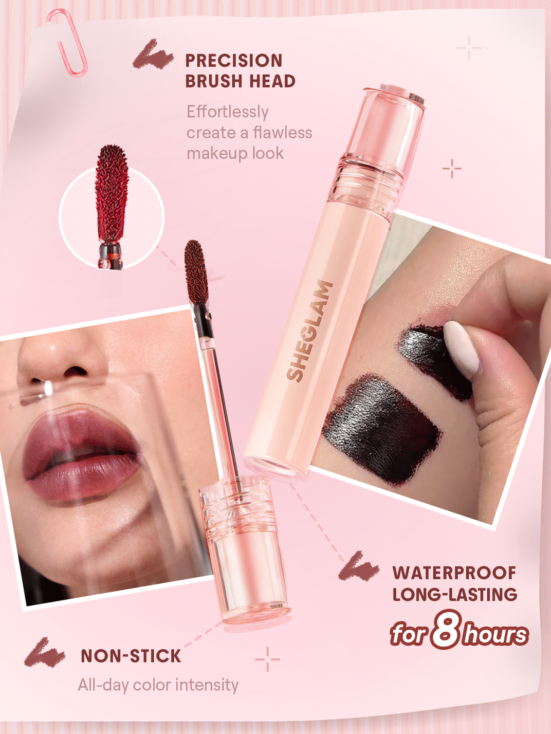Fall In Line Peel Off Lip Liner Stain-010 Mauvelous