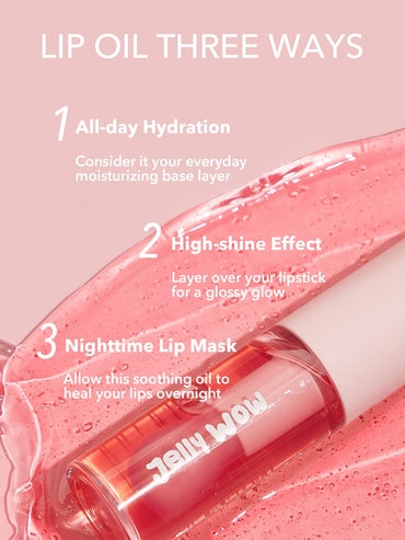 Jelly Wow Hydrating Lip Oil-603 Berry Involved