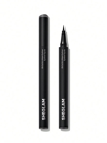 Oh So Rich Matte Eyeliner-Black