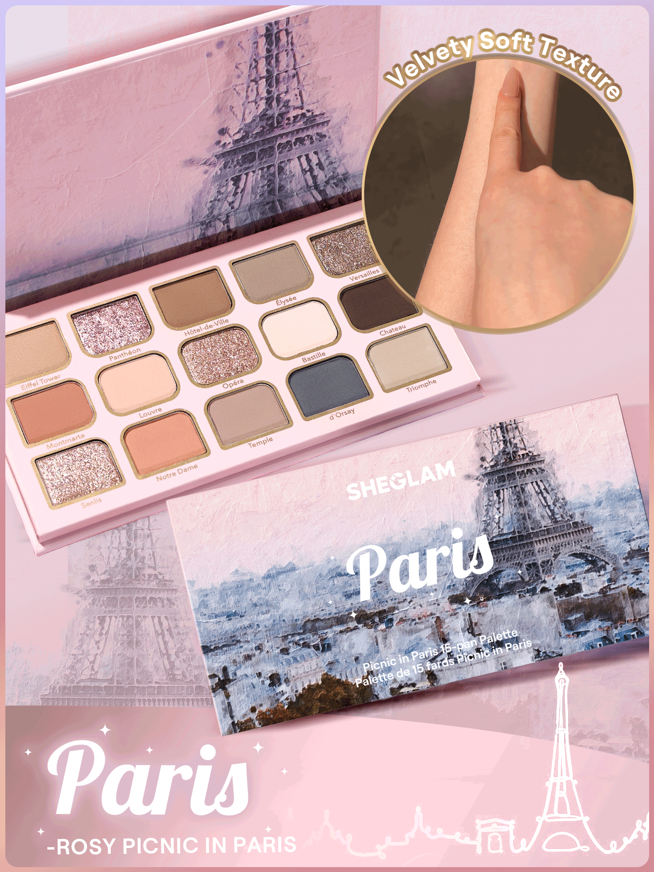 Sheglam - Picnic In Paris 15 - Pan Palette