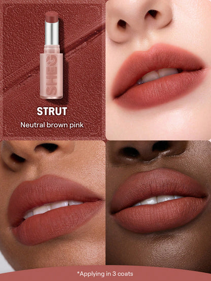 Lip Veil Cushion Lightweight Lipstick-501 Strut