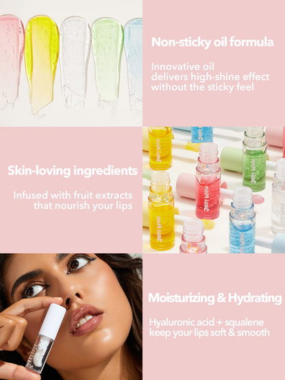 Jelly Wow Hydrating Lip Oil-603 Berry Involved