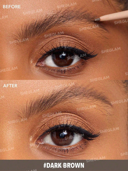 Insta-fill Brow Pencil-06 Auburn- DARK BROWN