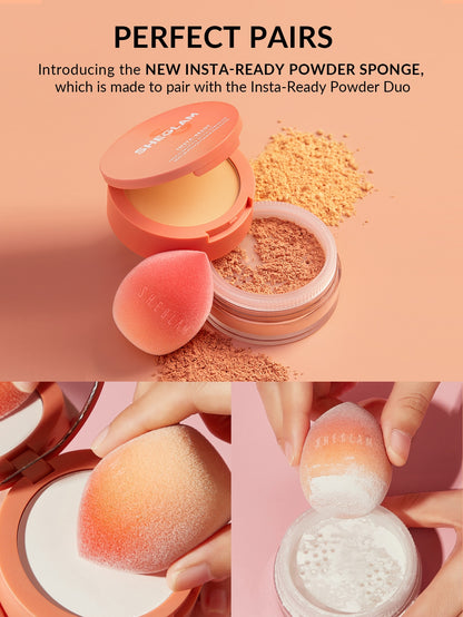 Insta-Ready Face & Under Eye Setting Powder Duo-11 Bisque