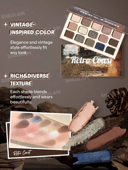 Sheglam - Retro Coast 15 - Pan Palette