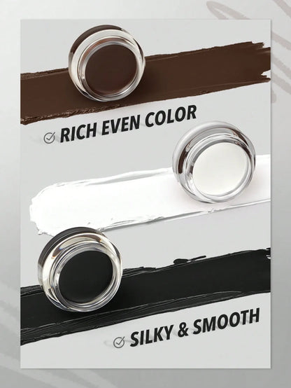 Shein - SHEGLAM Intensify Smudge-Proof Eyeliner Gel-Brown