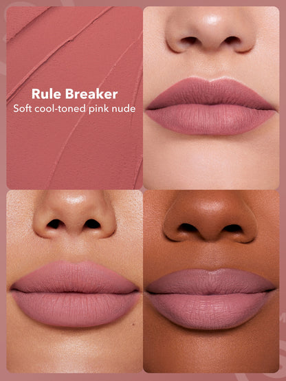 Dynamatte Boom Long-lasting Matte Lipstick-100 Rule Breaker