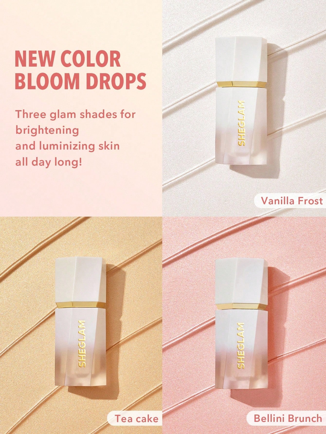 Glow Bloom Liquid Highlighter-01 Vanilla Frost