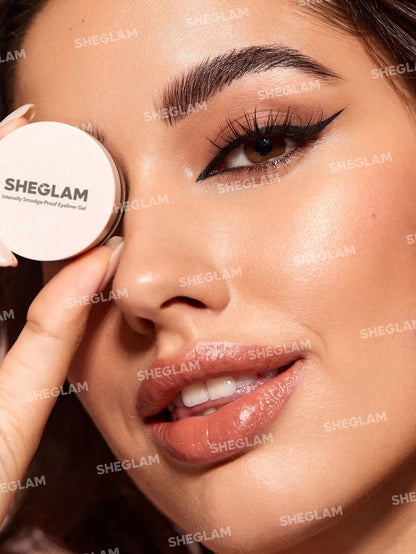 Shein - SHEGLAM Intensify Smudge-Proof Eyeliner Gel-Black