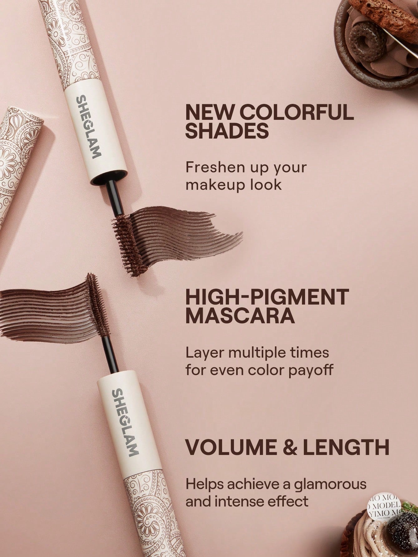 All-In-One Volume & Length Mascara-Waterproof Macchiato