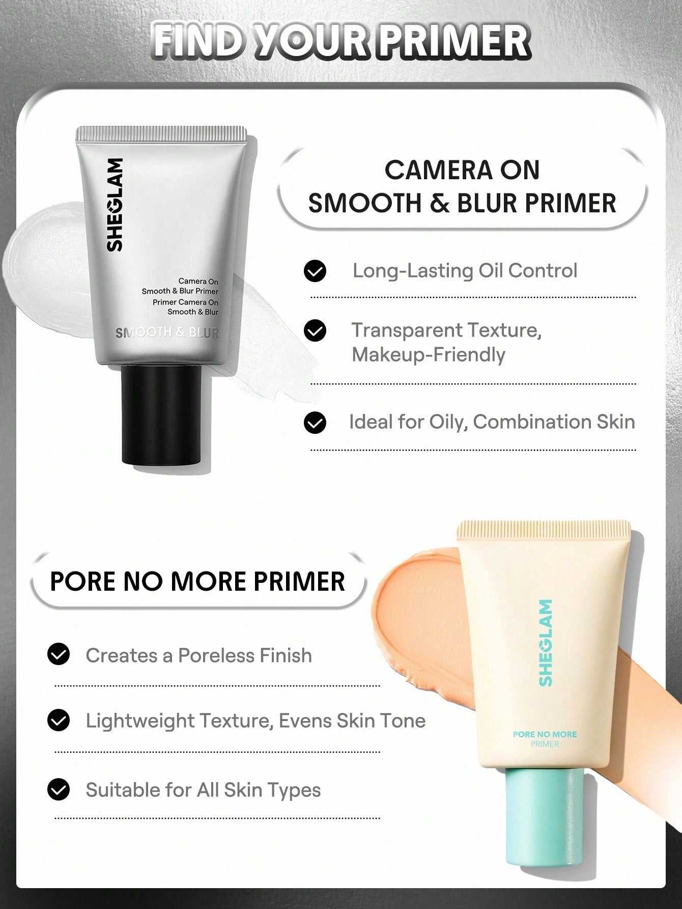 Camera On Smooth & Blur Primer-Translucent