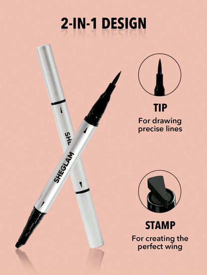 Wing It Waterproof Liner Duo-Black
