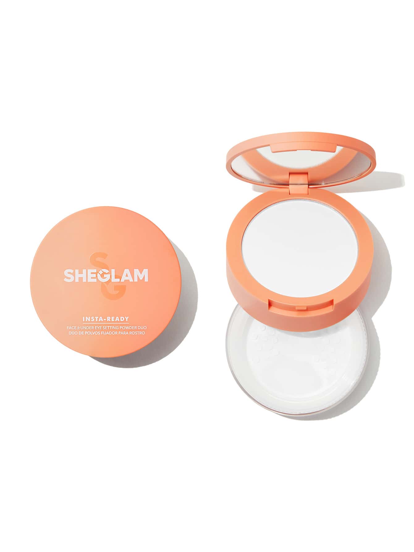 Insta-Ready Face & Under Eye Setting Powder Duo-00 Translucent