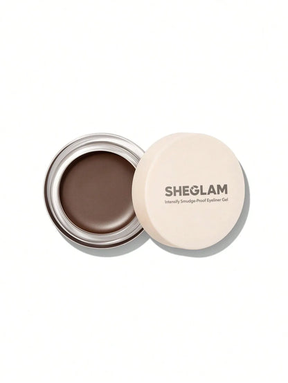 Shein - SHEGLAM Intensify Smudge-Proof Eyeliner Gel-Brown