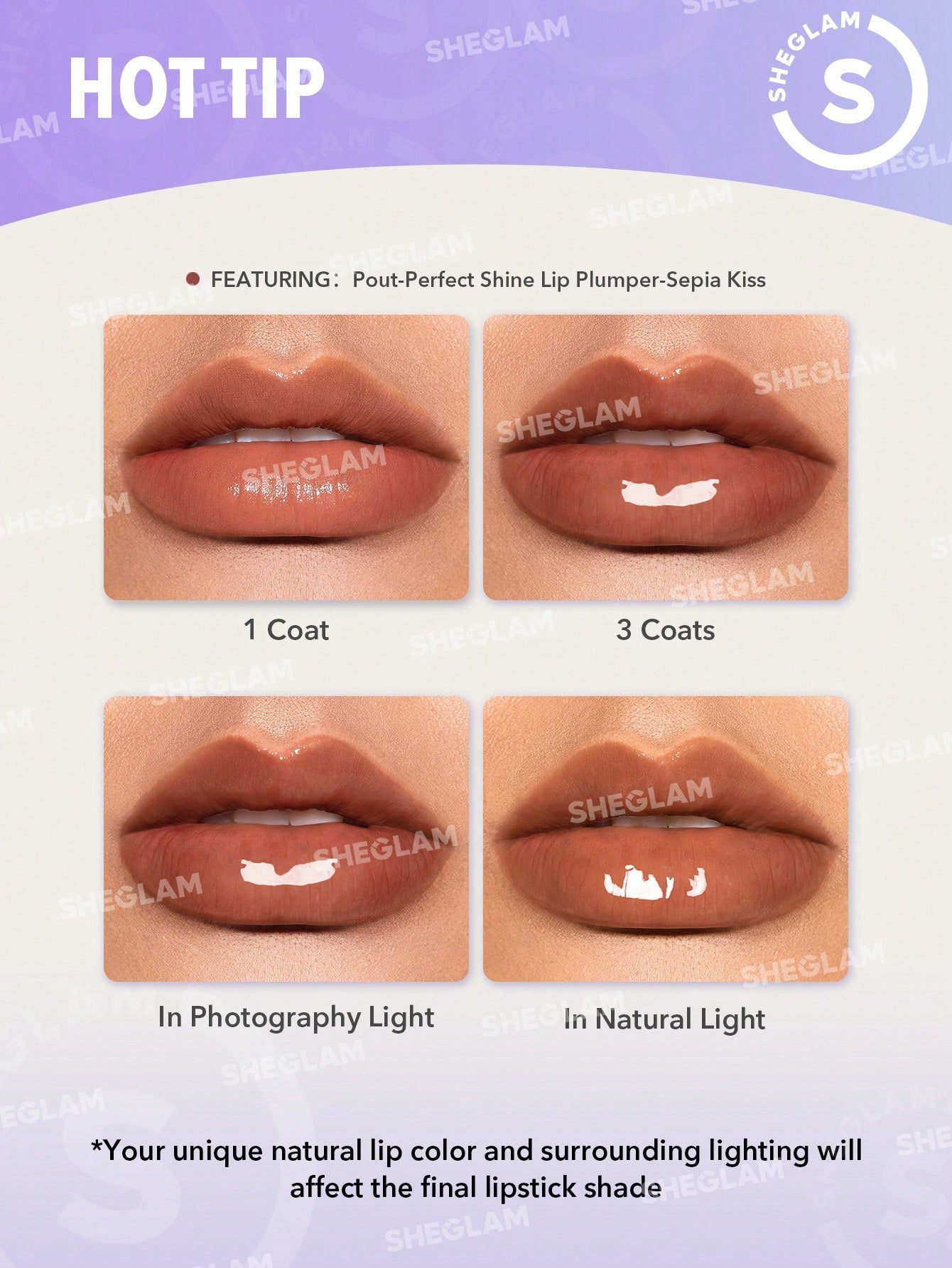 Pout-Perfect Shine Lip Plumper-509 Hot Cocoa