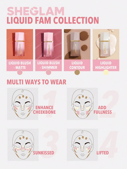 Color Bloom Liquid Blush-001 Love Cake