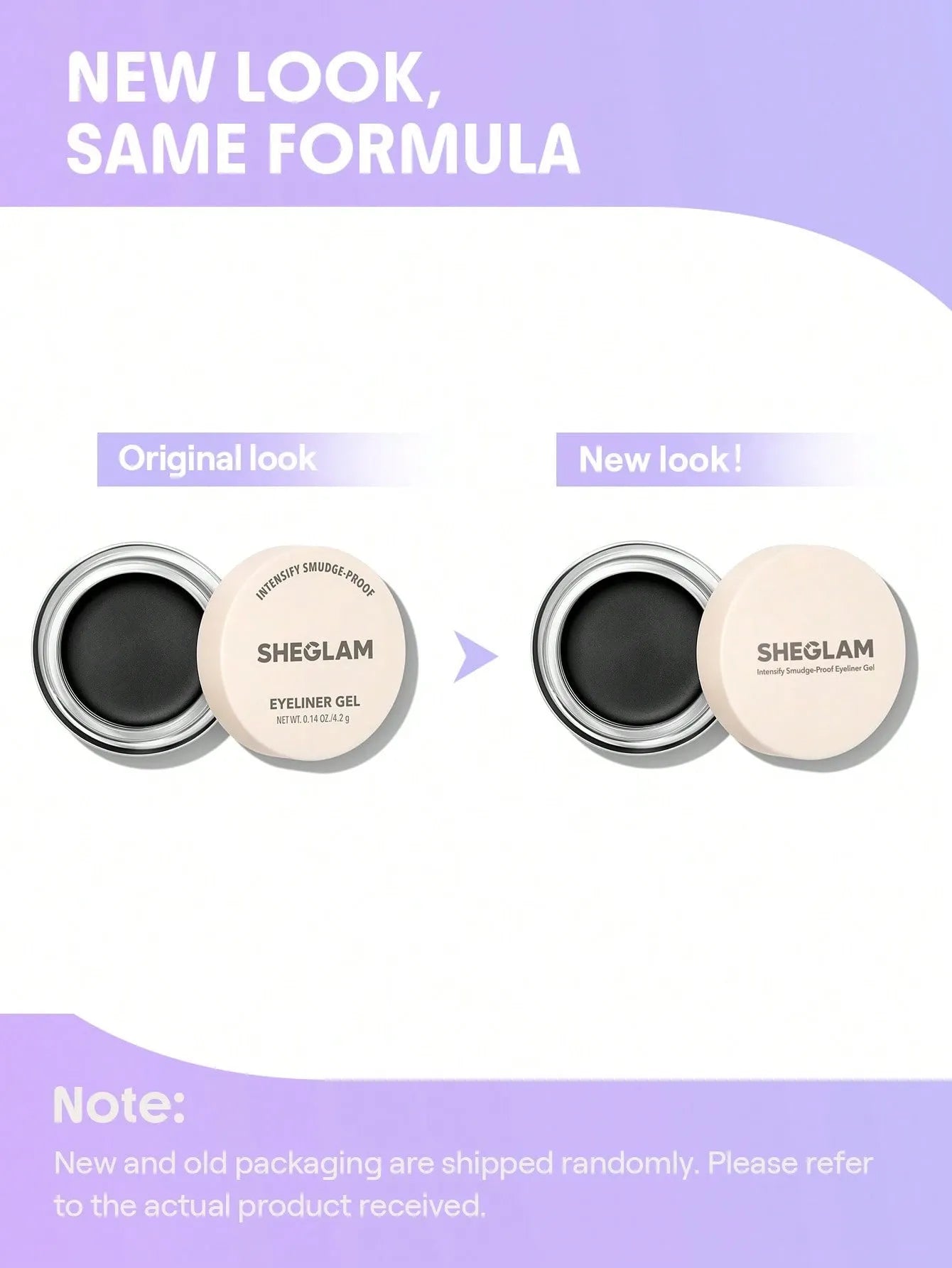 Shein - SHEGLAM Intensify Smudge-Proof Eyeliner Gel-Brown
