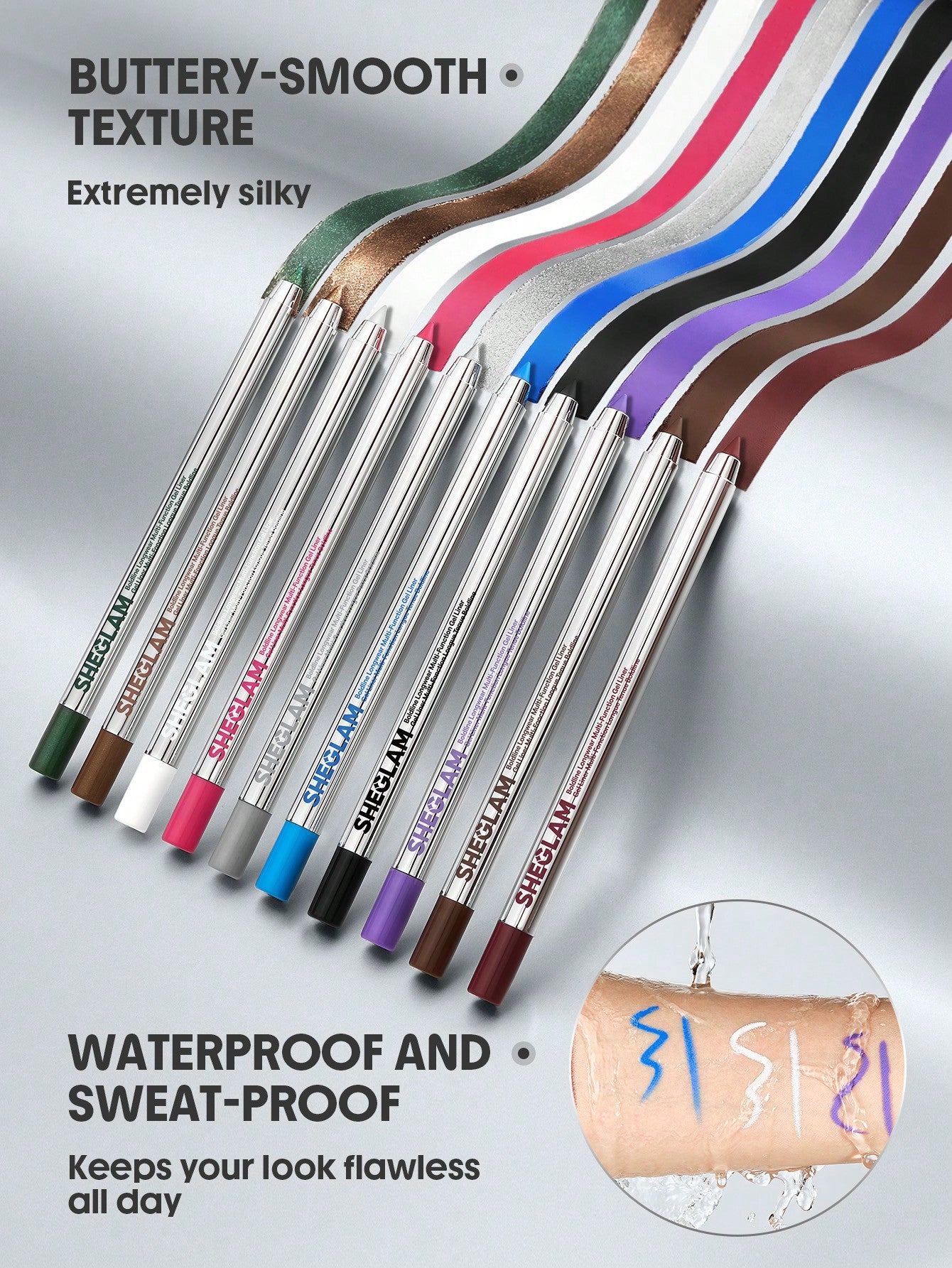 Boldline Longwear Multi-Function Gel Liner-Chocolate