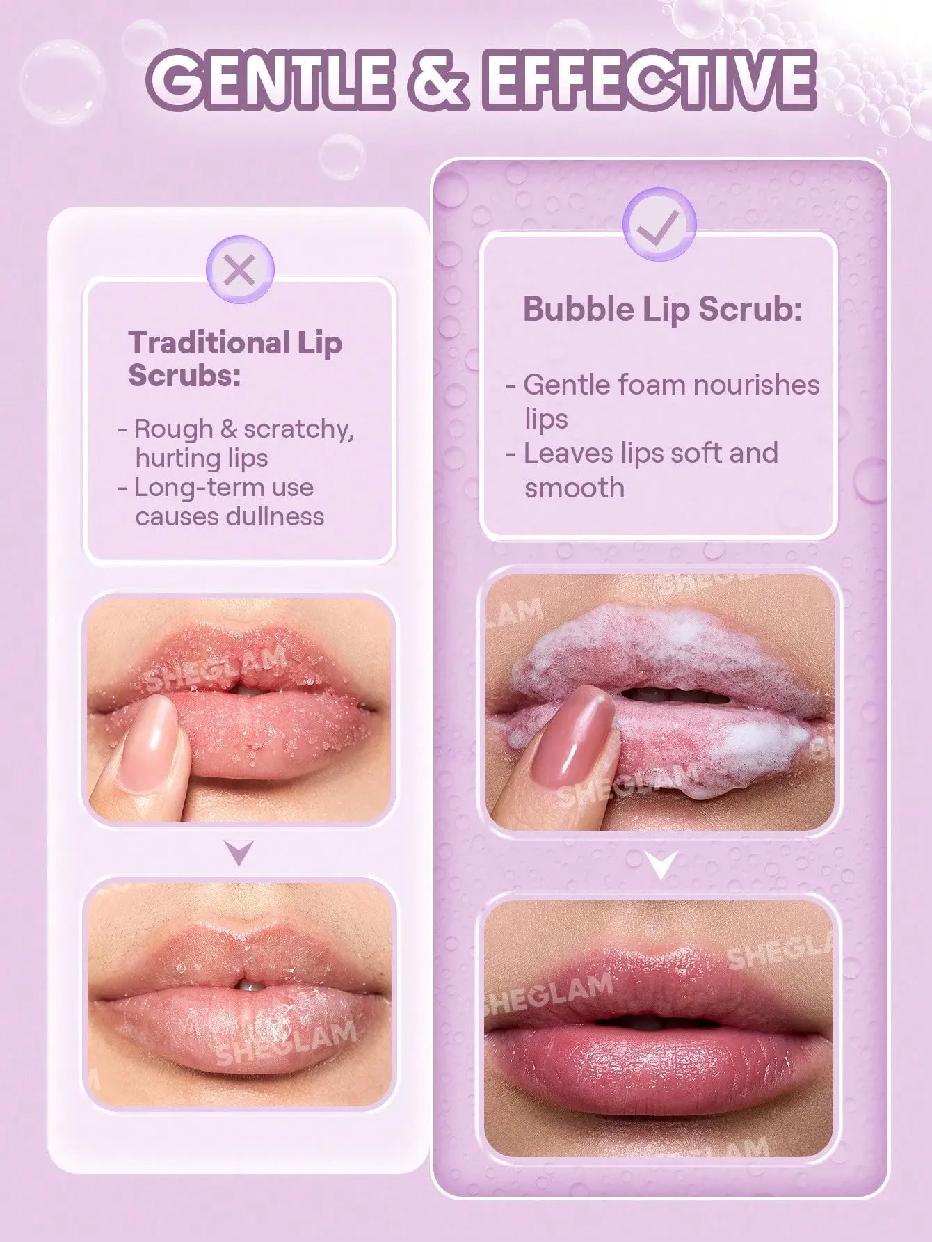 Sheglam - Bubble Buff Lip Scrub