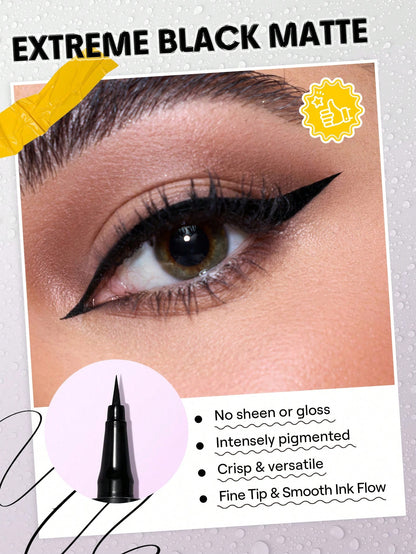 Oh So Rich Matte Eyeliner-Black