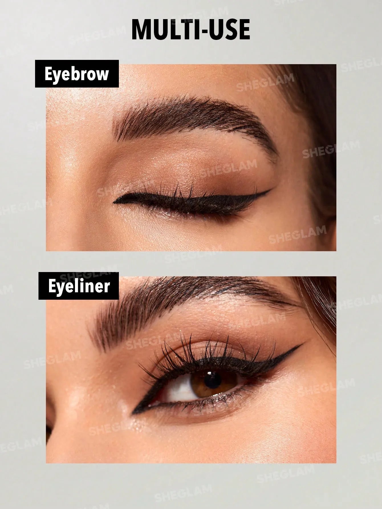 Shein - SHEGLAM Intensify Smudge-Proof Eyeliner Gel-Black