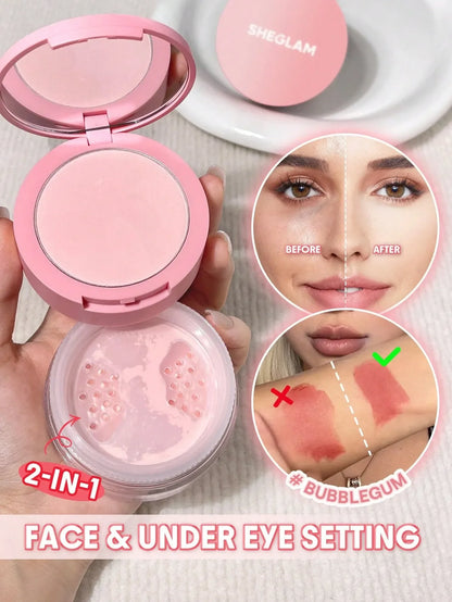 SHEGLAM - Insta-Ready Face & Under Eye Setting Powder Duo
